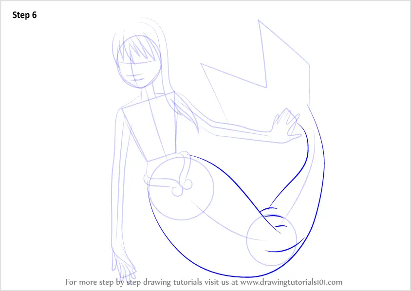 How to Draw Rina in Mermaid from Mermaid Melody (Mermaid Melody) Step ...