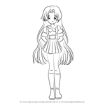 How to Draw Seira from Mermaid Melody