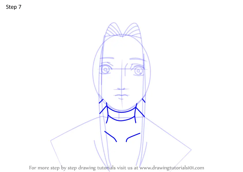 How to Draw Haku from Naruto (Naruto) Step by Step ...