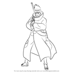 How to Draw Kisame Hoshigaki from Naruto