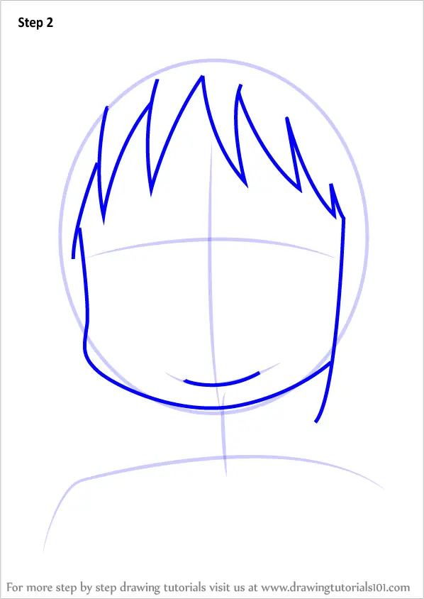 How To Draw Haruna Annaka From Nichijou (nichijou) Step By Step 