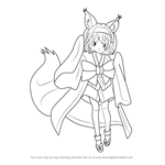 How to Draw Izuna Hatsuse from No Game No Life
