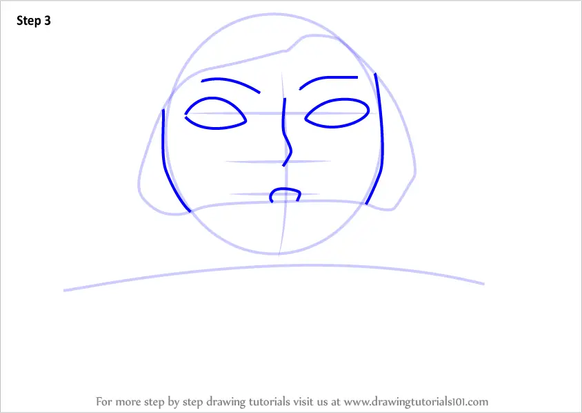 How to Draw Majo Reed from Ojamajo Doremi (Ojamajo Doremi) Step by Step ...