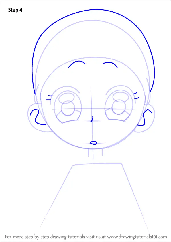 How to Draw Nozomi Waku from Ojamajo Doremi (Ojamajo Doremi) Step by ...