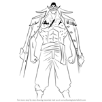 How to Draw Edward Newgate aka Whitebeard from One Piece