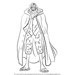 How to Draw Silvers Rayleigh from One Piece