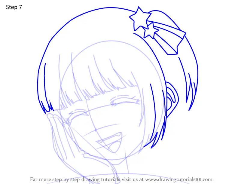 How to Draw Mana Suzushiro from Oshi no Ko (Oshi no Ko) Step by Step ...