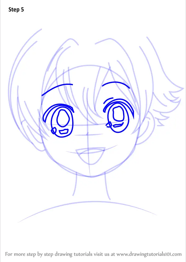 How to Draw Honey from Ouran High School Host Club (Ouran High School ...