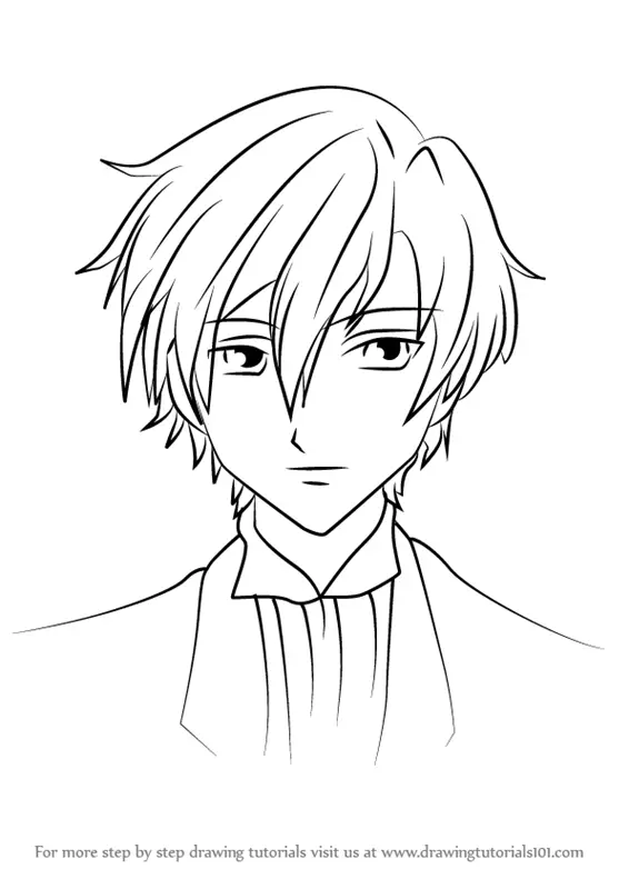 How to Draw Tamaki Suoh from Ouran High School Host Club (Ouran High ...