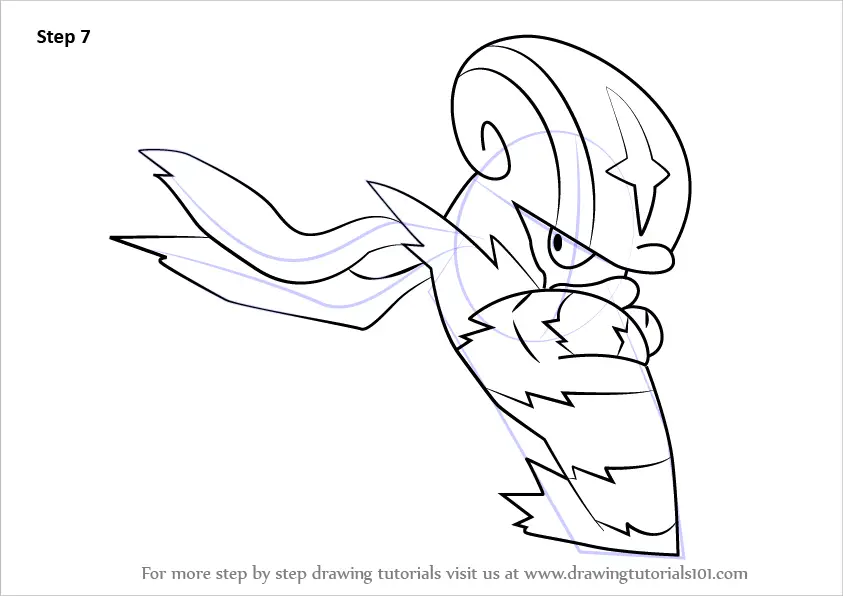 Learn How to Draw Accelgor from Pokemon (Pokemon) Step by Step