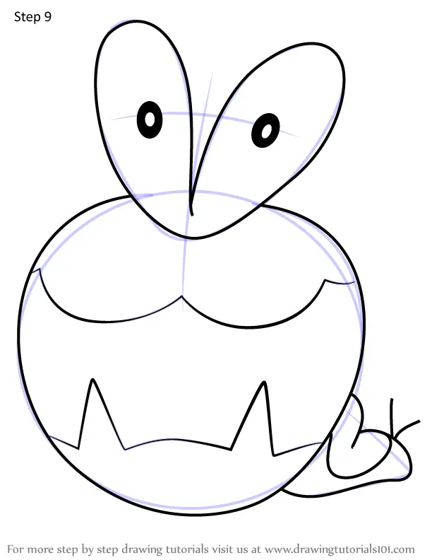 printable coloring pages applin pokemon