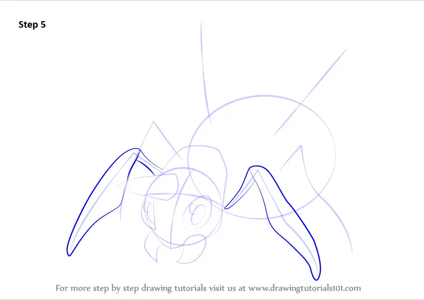 How to Draw Ariados from Pokemon (Pokemon) Step by Step ...