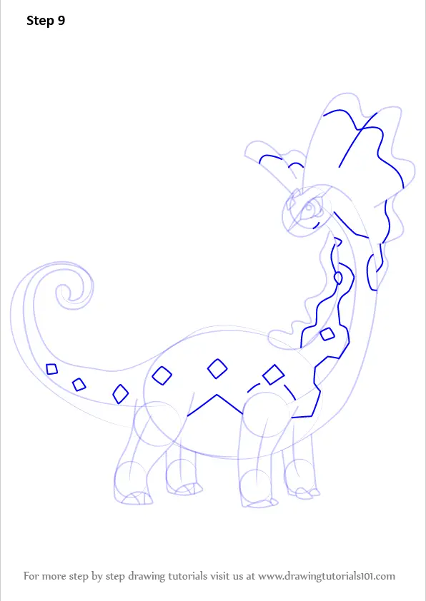 aurorus coloring page pokemon