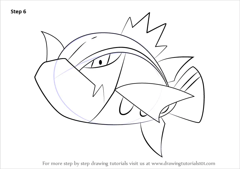 basculin coloring page pokemon