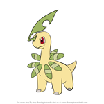 How to Draw Bayleef from Pokemon