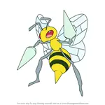 How to Draw Beedrill from Pokemon