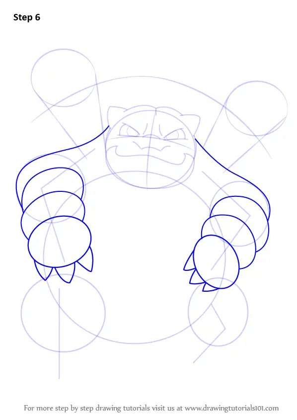 How To Draw Blastoise From Pokemon Youtube