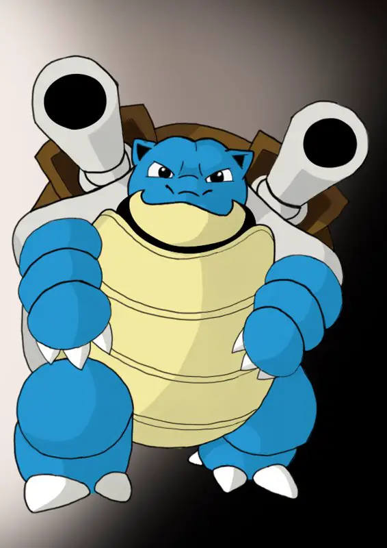 Learn How to Draw Blastoise from Pokemon (Pokemon) Step by Step