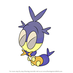 How to Draw Blipbug from Pokemon