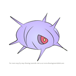 How to Draw Cascoon from Pokemon