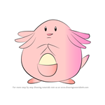 How to Draw Chansey from Pokemon