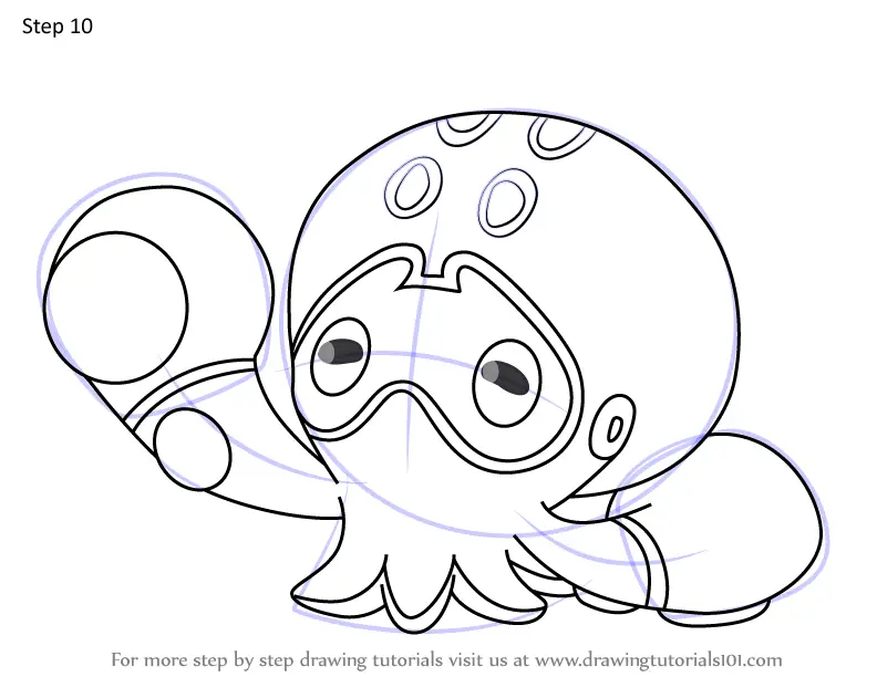 clobbopus coloring pages printables pokemon