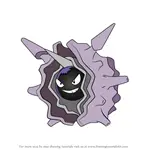 How to Draw Cloyster from Pokemon
