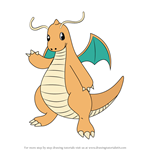 How to Draw Dragonite from Pokemon