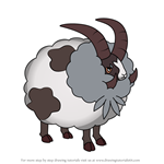 How to Draw Dubwool from Pokemon
