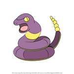 How to Draw Ekans from Pokemon