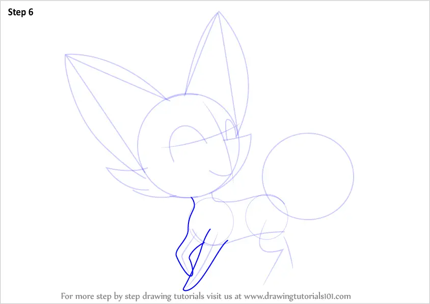 How to Draw Fennekin from Pokemon (Pokemon) Step by Step ...