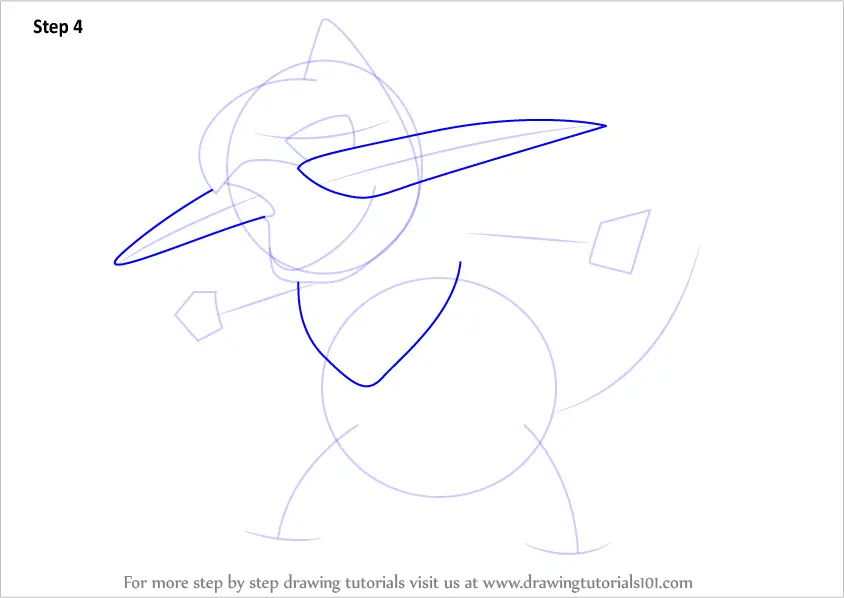 How to Draw Fraxure from Pokemon (Pokemon) Step by Step ...