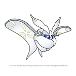 How to Draw Frosmoth from Pokemon