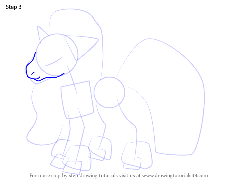 How to Draw Galarian Ponyta from Pokemon (Pokemon) Step by Step ...