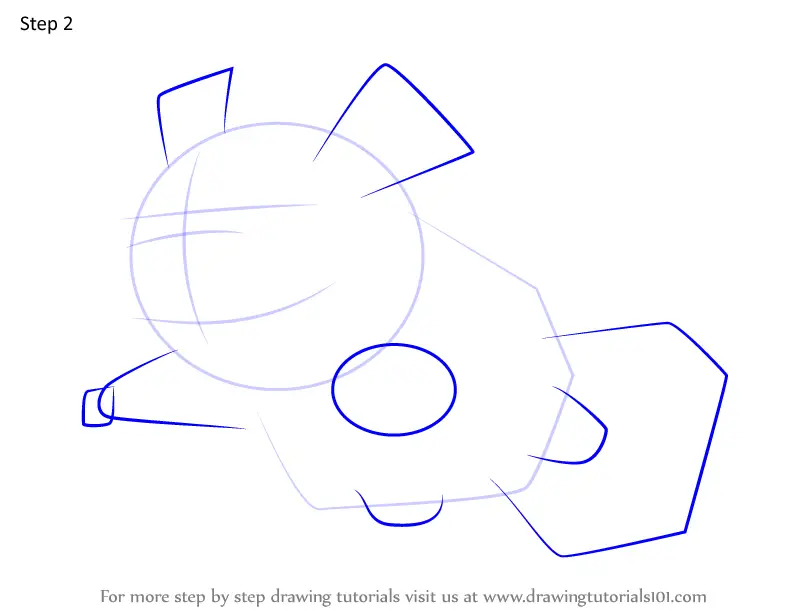 How to Draw Galarian Zigzagoon from Pokemon (Pokemon) Step by Step ...