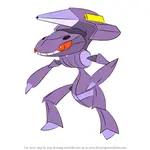 How to Draw Genesect from Pokemon