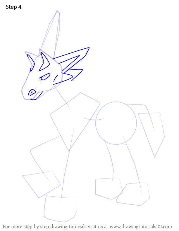 How to Draw Glastrier from Pokemon (Pokemon) Step by Step ...