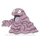 How to Draw Grimer from Pokemon