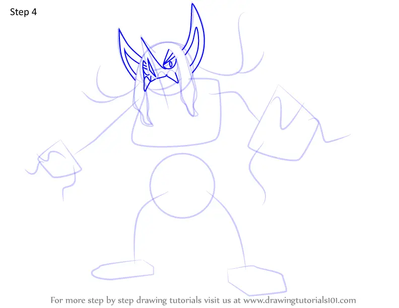 How to Draw Grimmsnarl from Pokemon (Pokemon) Step by Step ...