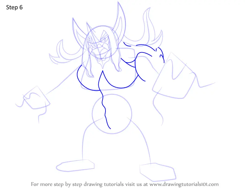 Learn How to Draw Grimmsnarl from Pokemon (Pokemon) Step by Step