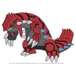How to Draw Groudon from Pokemon