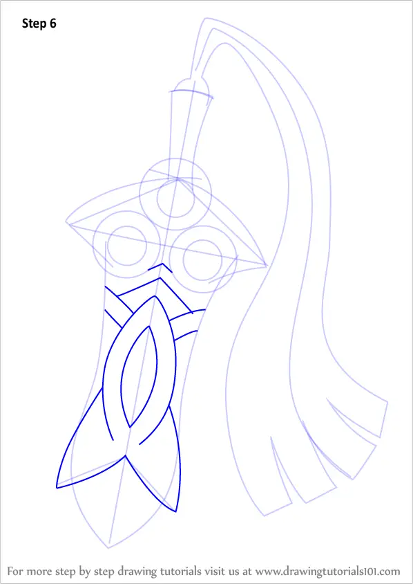 How To Draw Honedge From Pokemon Pokemon Step By Step 9173