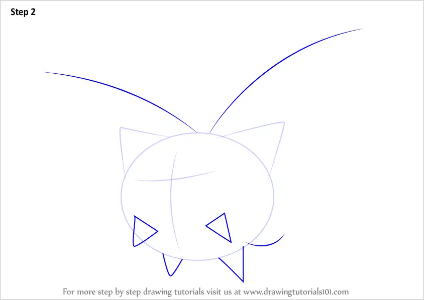 Learn How to Draw Hoppip from Pokemon (Pokemon) Step by Step : Drawing