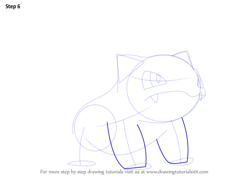 how to draw ivysaur