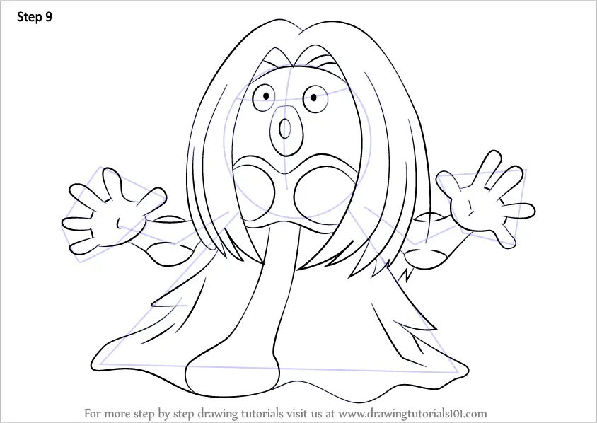 Learn How to Draw Jynx from Pokemon (Pokemon) Step by Step : Drawing