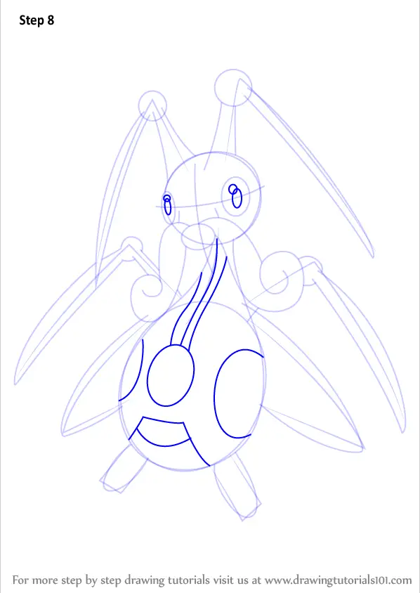 kricketune coloring page pokemon