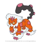 How to Draw Landorus Therian Forme from Pokemon