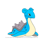 How to Draw Lapras from Pokemon