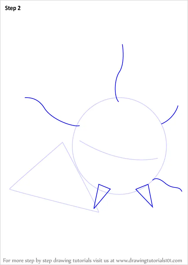 Step by Step How to Draw Larvesta from Pokemon : DrawingTutorials101.com