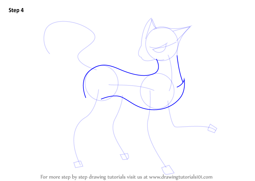 Learn How to Draw Liepard from Pokemon (Pokemon) Step by Step : Drawing ...